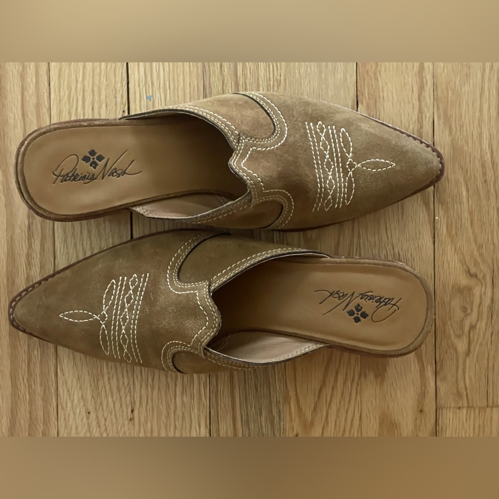 Suede Slides
